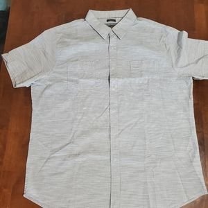 Lee Regular Fit Short Sleeve Button Shirt 2XL